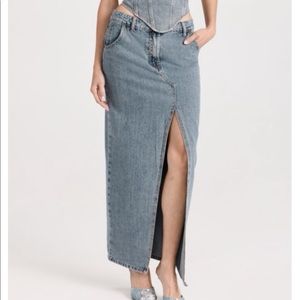 Barbie Split Midi Skirt